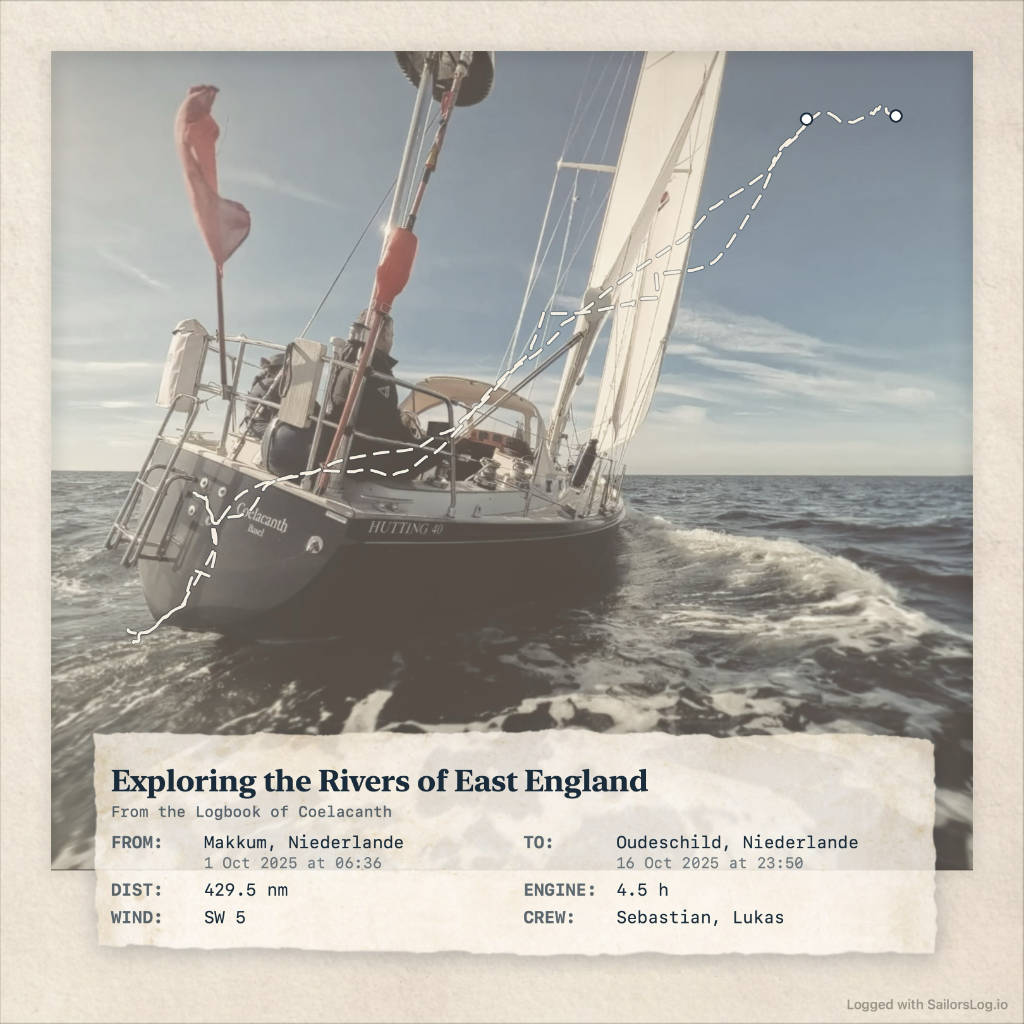 SailorsLog shareable voyage postcard